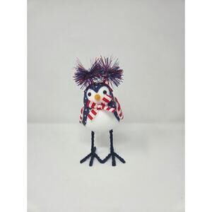 Pom Pom 4th of July Americana Decorative Felt Bird